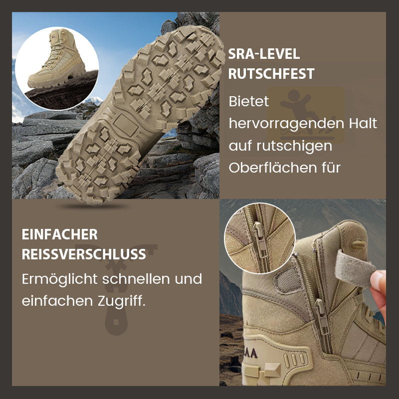 👢 50% OFF LAST DAY! 🔥 Tactical Sports Boots - Waterproof & Non-Slip Grip, Reinforced Toe for Outdoor/Training/Military Use ⚡📦