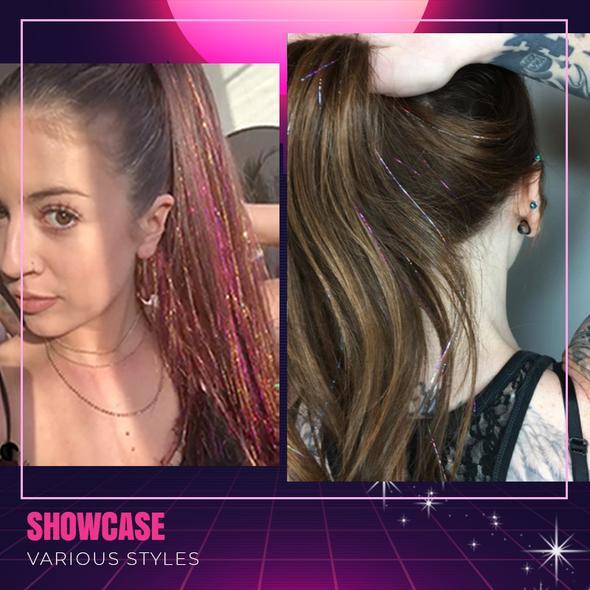🏆 Last Day Special Price €8.99 ! 🎁14-pack Glitter Satin Hair Accessories ✨