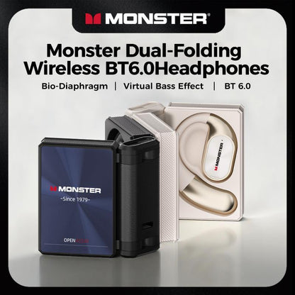 Drahtlose Kopfhörer Bluetooth 6.0 mit Lärmreduzierung, 145H lange Akkulaufzeit, IPX5 wasserdichte Sportkopfhörer