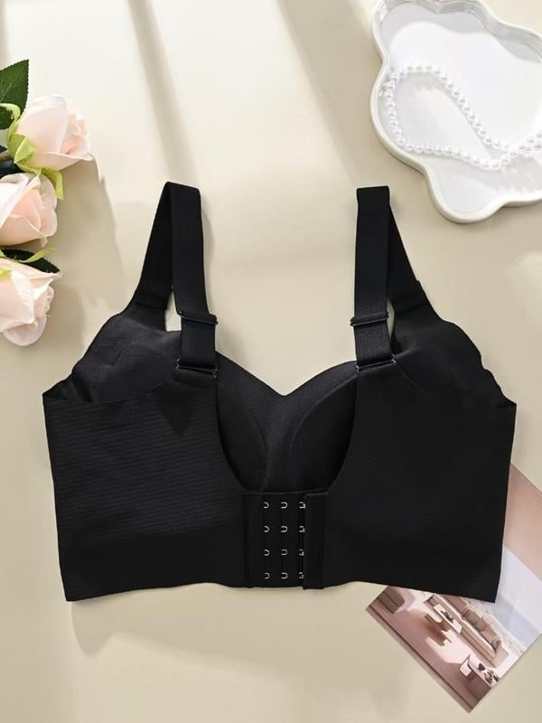 🔥50% Rabatt für begrenzte Zeit💕Gerippter Push-up-BH für Frauen, verstellbar, kabellos