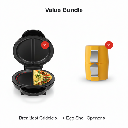 ⚡ 50 % Rabatt sichern – vielseitige Frühstücksmaschine für Pfannkuchen, Toast, Fleisch & Pizza – nur solange vorrätig ✨