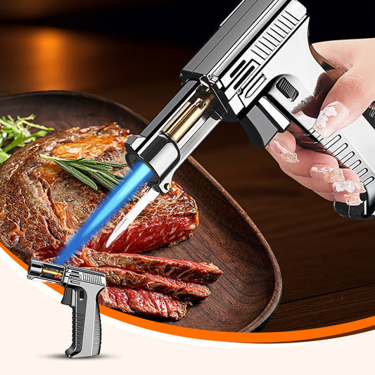 🔥New Hot Selling❤️‍🔥 Multifunktionales Power-Feuerzeug mit Klapp-Messer