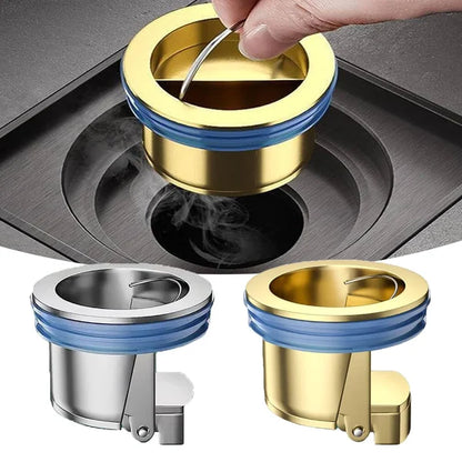 🔥Downspout Universal Messing Bodenablauf Kern Anti-Odor Deodorizer👉Geruchshemmend & Verstopfungsfrei