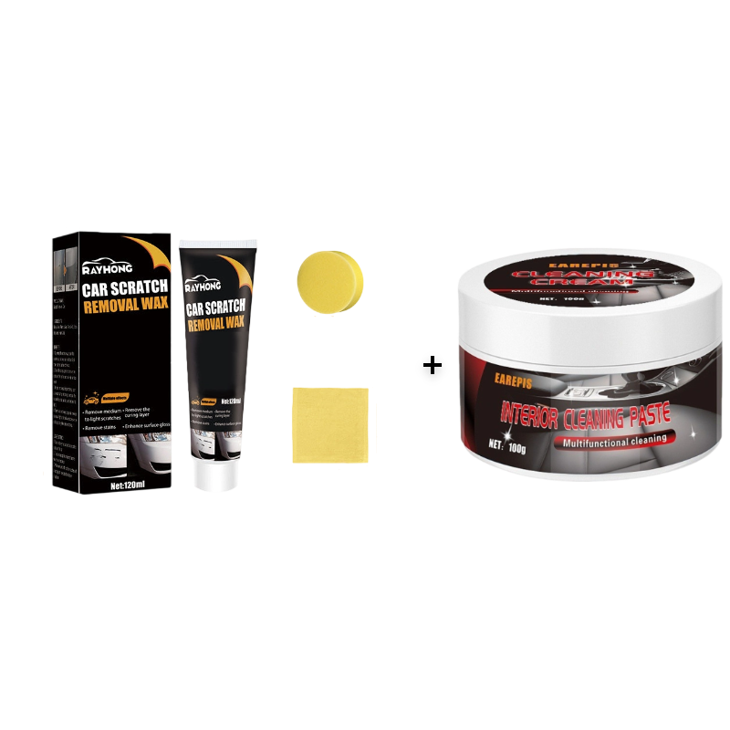 🚗💨 KAUFE 2, ERHALTE 1 GRATIS! Autolack-Polierpaste – Entfernt Kratzer & verleiht Hochglanz, für alle Lackfarben, schnelle Anwendung 🛠️✨2
