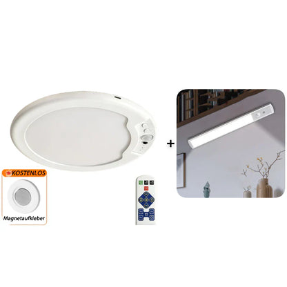 💡 LIMITIERTES ANGEBOT 50% RABATT! 🔋 Wiederaufladbare LED-Deckenleuchte mit Bewegungssensor & Fernbedienung – USB-Aufladbar, Farbwechsel, Einfache Montage ✨