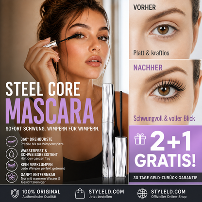 🔥HEISSER VERKAUF 2026💞ÜBER 50.000 VERKAUFT!⚡Wimpern-Primer, röhrenförmiger Wimpern-Primer, wasserfeste Mascara für langen Schwung, natürlich und wischfest
