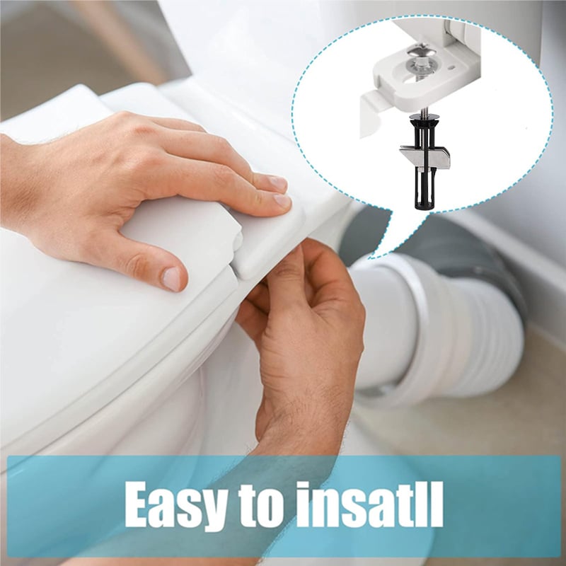 🔥LETZTER TAG – 1 KAUFEN, 1 GRATIS ERHALTEN🔥 Hochbelastbare Befestigungsschrauben für Toilettensitze