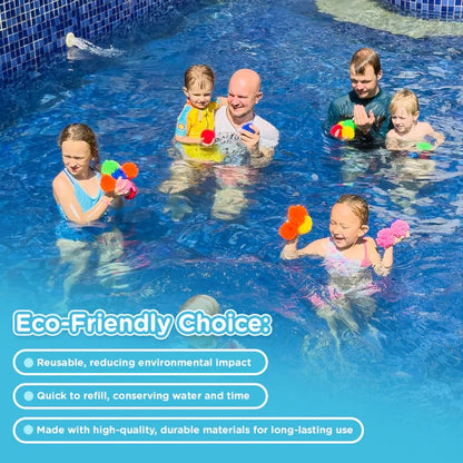 🏖️Sommer Heißer Verkauf 50% Rabatt🏝️Wiederverwendbare Wasserschwammkugeln(30 Stk./1 Set)🩴
