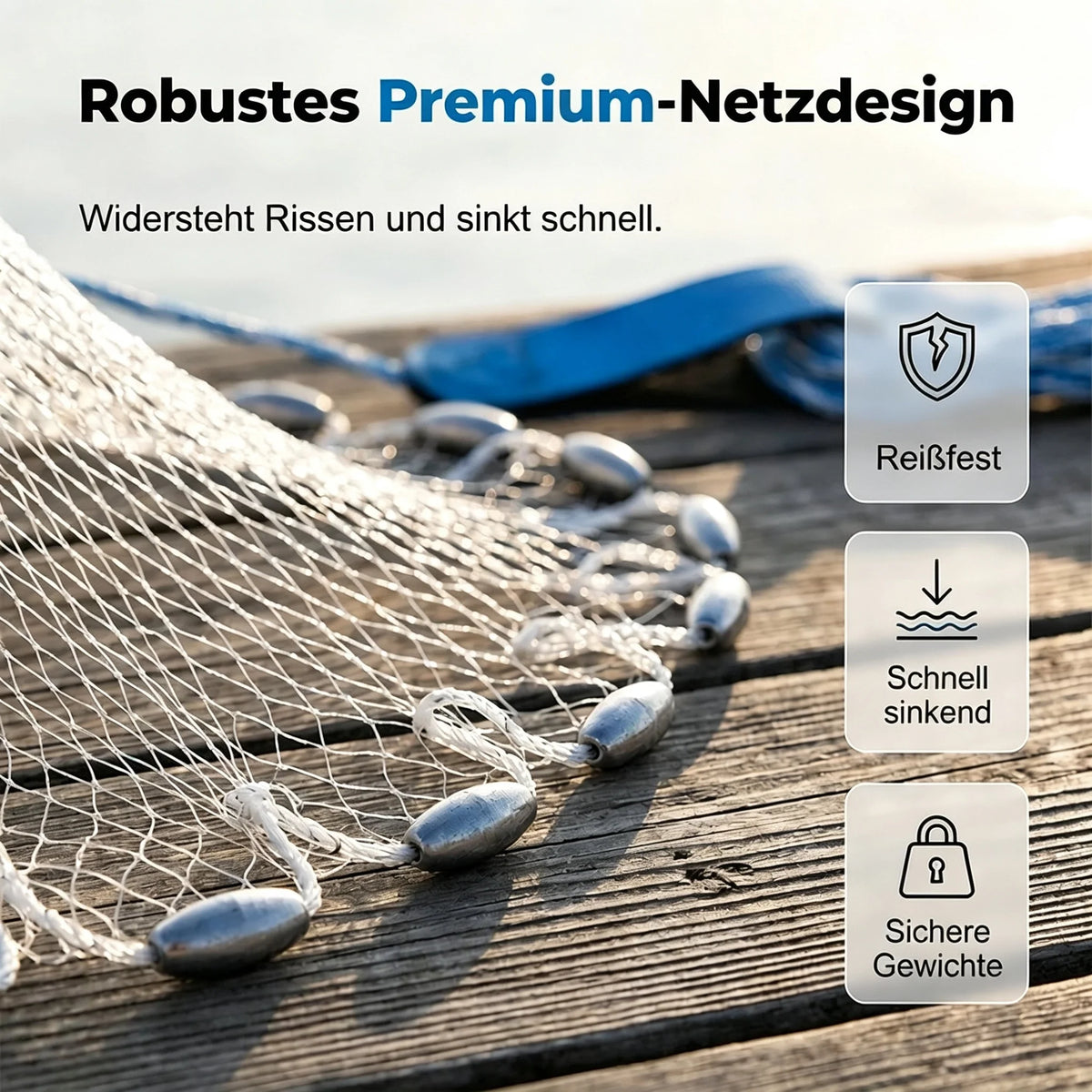 🎉🚨Zeitlich begrenzt – 50% RABATT!🌊🐟Wurfnetz zum Angeln – Robust & schnell sinkend – Perfekt für Meer, See oder Fluss – vielseitig einsetzbar zum Fang von Köderfischen oder Garnelen