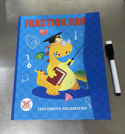 🧩50% RABATT! 🎨 Magnetisches Bruchbuch-Puzzle für Kinder – Lehrreich, Sicher & Förderung der Feinmotorik ✨