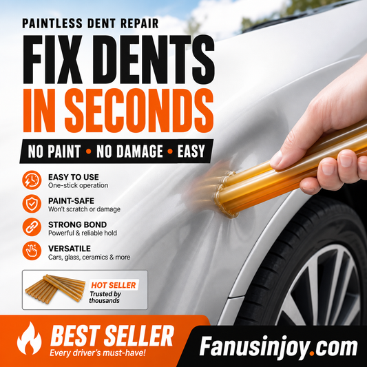 ✨️7 kaufen, 8 gratis! 🛠️Autodellen mühelos reparieren! 🚗Lackschadenfreier Klebestift zur Dellenreparatur für Autos