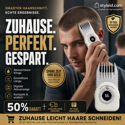 ✂️📱 Akku-Haarschneider – 4-in-1, wasserdicht, USB-C – für Haar & Bart! 🌟
