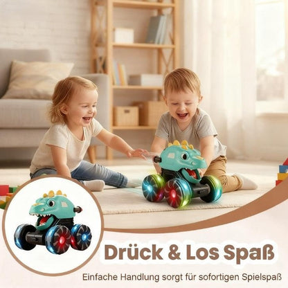 🦖🚙Press & Go Dinosaurier-Spielzeugauto mit Lichtern🎁
