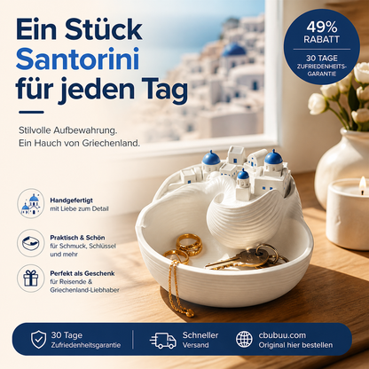 🌊 Letzter Tag – 50 % Rabatt auf die Santorini-Schale
