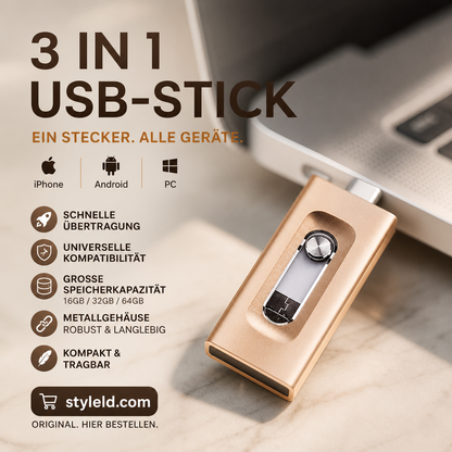 ⚡💾 Hochgeschwindigkeits-USB-Stick – 100 MB/s, 32–256 GB, USB 3.0 – für Daten, Fotos & mehr! 🚀