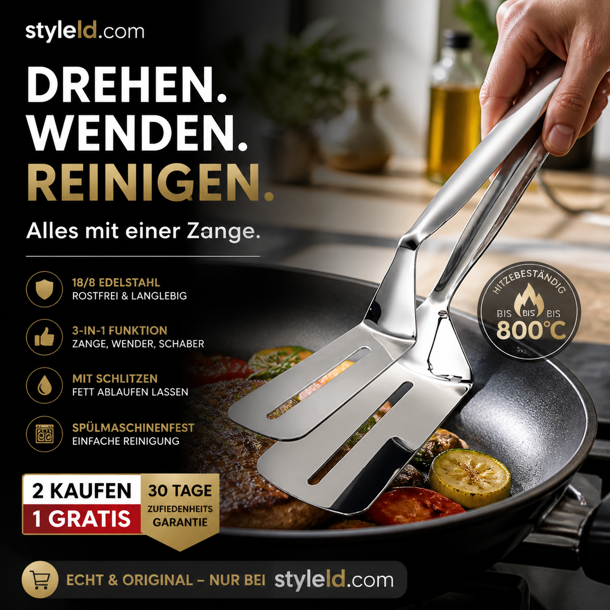 ⏰🔥NUR FÜR BEGRENZTE ZEIT: 50 % RABATT! Küchen-Kochclip
