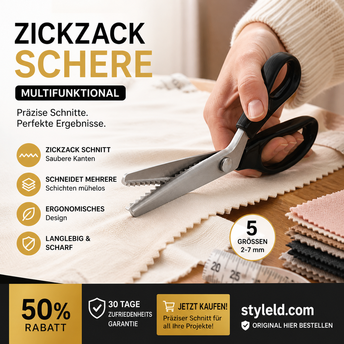 🔥Sonderangebote🔥👉✂✂DIY-Nähschere für Spitzen✂