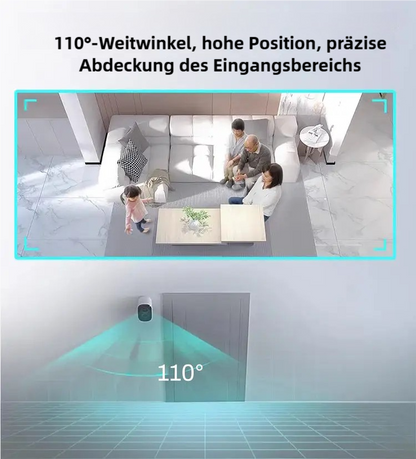 🌞 Drahtlose Nachtsichtkamera – Intelligente Sicherheit rund um die Uhr!