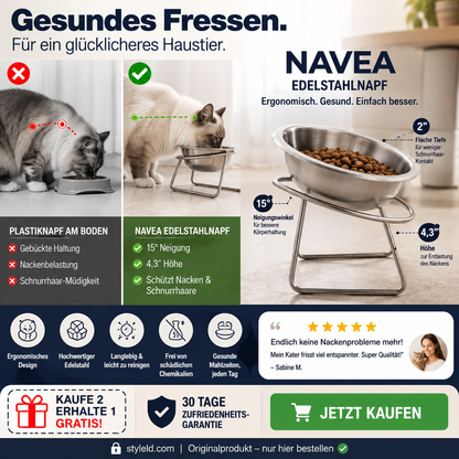 🥣2 kaufen, 1 gratis✨ Orthopädischer, um 15° geneigter Napf – Müheloses Essen, verringert das Risiko des Verschluckens und hilft Kindern und älteren Menschen, selbstständig zu essen 👶👴