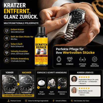 🔥 -50% Heute 🚗 Multifunktionale Kratzer-Politur