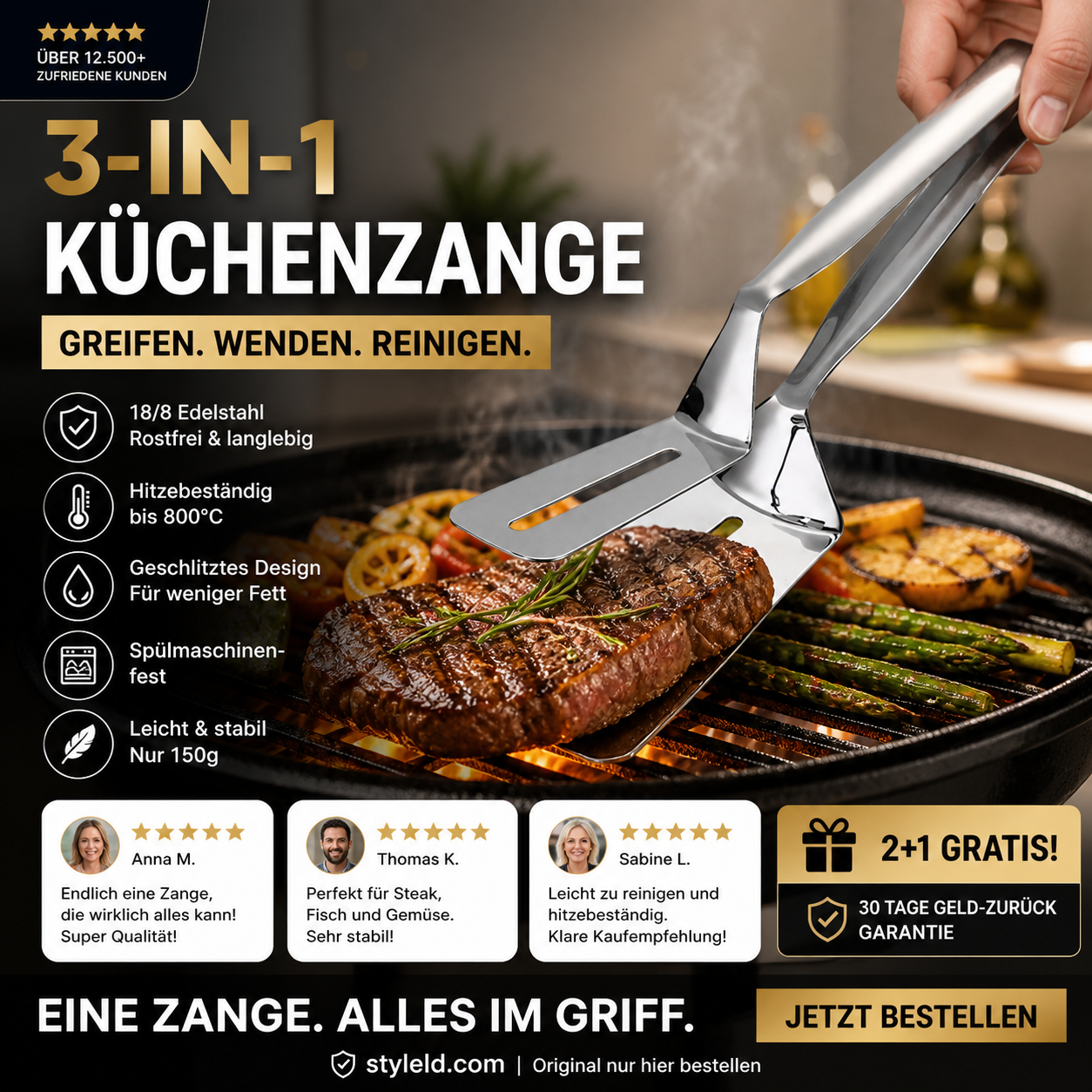 ⏰🔥NUR FÜR BEGRENZTE ZEIT: 50 % RABATT! Küchen-Kochclip