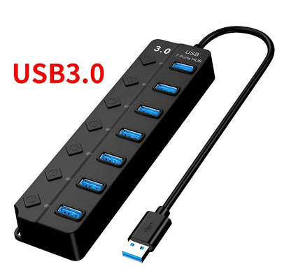 Unabhängiger Schalter usb-Splitter