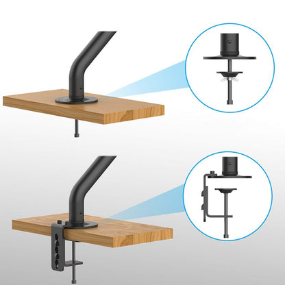 Verstellbare, ergonomische Monitorhalterung Geeignet für 17-32-Zoll-Monitore