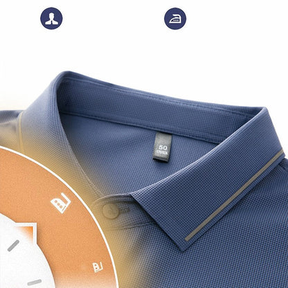 Langärmliges Shirt für Herren, Herbst-Business-Top