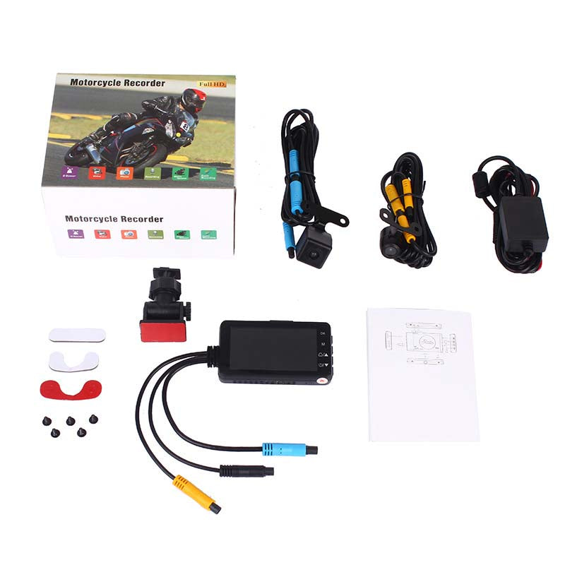 HD Wasserdichte Motorrad Dash Cam