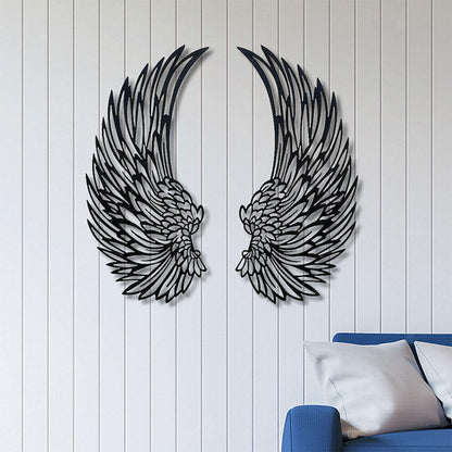 🕊️ 50% RABATT! 💡 Wandkunst aus Metall mit Engelsflügeln & LED-Beleuchtung – Dekoratives Lichtobjekt für Wohnzimmer oder Flur – Warmes Licht, edles Design – verleiht jedem Raum eine himmlische Atmosphäre ✨