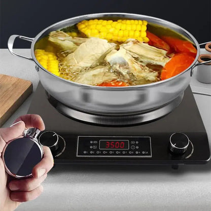 ⚡Zeitlich begrenztes Angebot von 49% - 3500 Watt Induktionskochfeld mit konkavem Design – 10 Temperaturstufen (200W-3500W), IPX4 wasserdicht, schnelles Aufheizen für alle Topfformen, inkl. Überhitzungsschutz