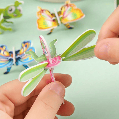 🧩 KAUFE 3, ERHALTE 4! ✨ 3D-Cartoon-Puzzle – 57 Teile mit Leuchtfarben, Fördert Kreativität & Räumliches Denken Bei Kindern Ab 4 Jahren 🎨