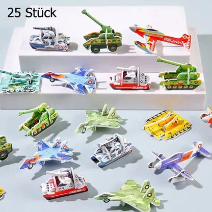 🧩 KAUFE 3, ERHALTE 4! ✨ 3D-Cartoon-Puzzle – 57 Teile mit Leuchtfarben, Fördert Kreativität & Räumliches Denken Bei Kindern Ab 4 Jahren 🎨
