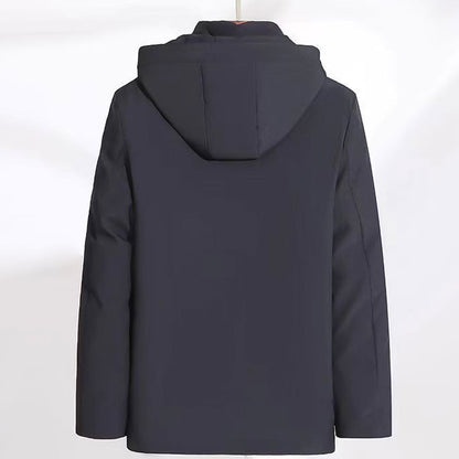 📢📢60 % RABATT !!🔥Dicker Thermo-Parka mit Kapuze für Herren⚡Kostenloser Versand