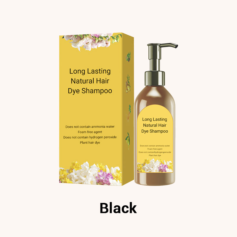 ❤️ 🔥 Zeitlich begrenzter Rabatt, 2 Flaschen zu einem günstigeren Preis! ✨ Lang anhaltende natürliche Haarfarbe Shampoo