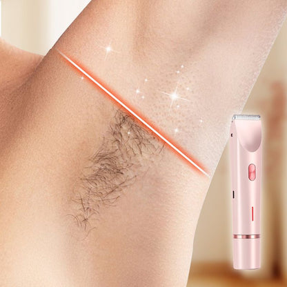 🌸Herbstschlussverkauf💕IPX7 wasserdichter Doppelkopfrasierer für Damen