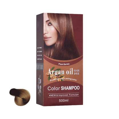 🔥 50% RABATT! 🔥 2-in-1 Color & Pflege Shampoo - Langanhaltende Haarfarbe mit Intensiver Pigmentierung 💁‍♀️✨