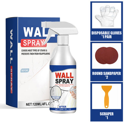 🧹✨ Magic Wall Repair Spray Set – Schmutzabweisend & langlebig ✨🏠 Flecken, Kratzer einfach überstreichen – für glatte, saubere Wände! Ideal für Mietwohnungen & schnelle Ausbesserungen. Komplett-Set mit Zubehör – sofort einsatzbereit.