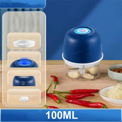 🔥Heißer Verkauf🔥Kabelloser multifunktionaler elektrischer Mini-Knoblauch-Zerkleinerer