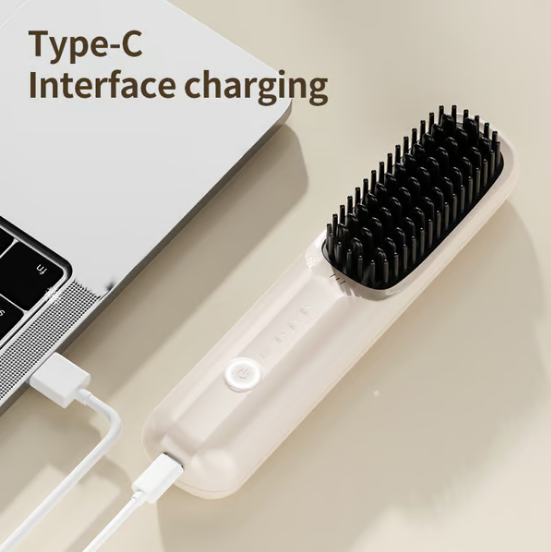 USB Cordless Negative Ion Hair Straightening Kam