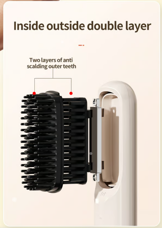 USB Cordless Negative Ion Hair Straightening Kam