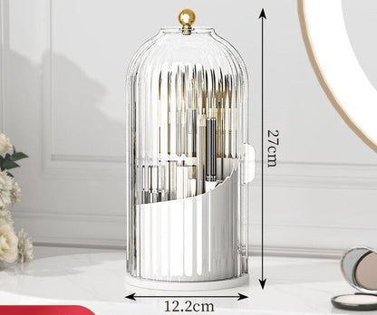 Protect Toothbrushes Instantly! No-Dust Sliding Lid Organizer