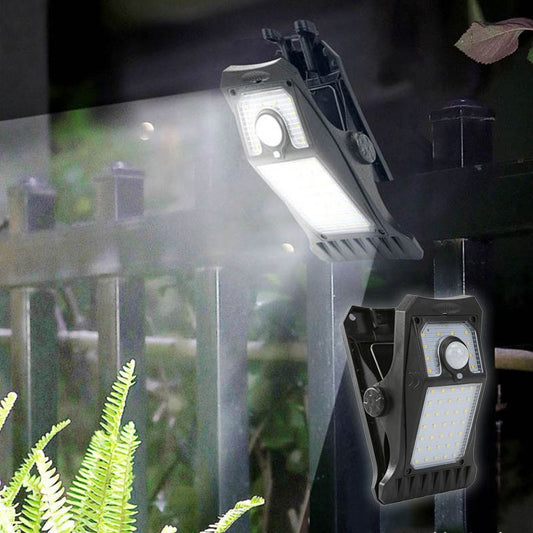 🌞🔋 Installationsfreie Solar-Clip-Lampe 🔄💡 50% OFF – Heißer Verkauf! Blitzschnell einhängen, überall Licht & Sparen ohne Bohren!