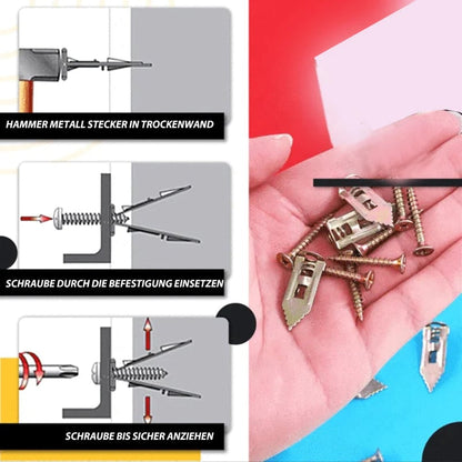 🔥 2025 Neue Produktaktion – Selbstbohrende Dehnschrauben 🛠️✨