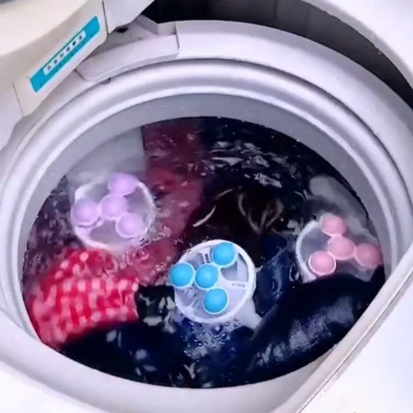 Schwimmender Filterbeutel-Waschball für Waschmaschinen