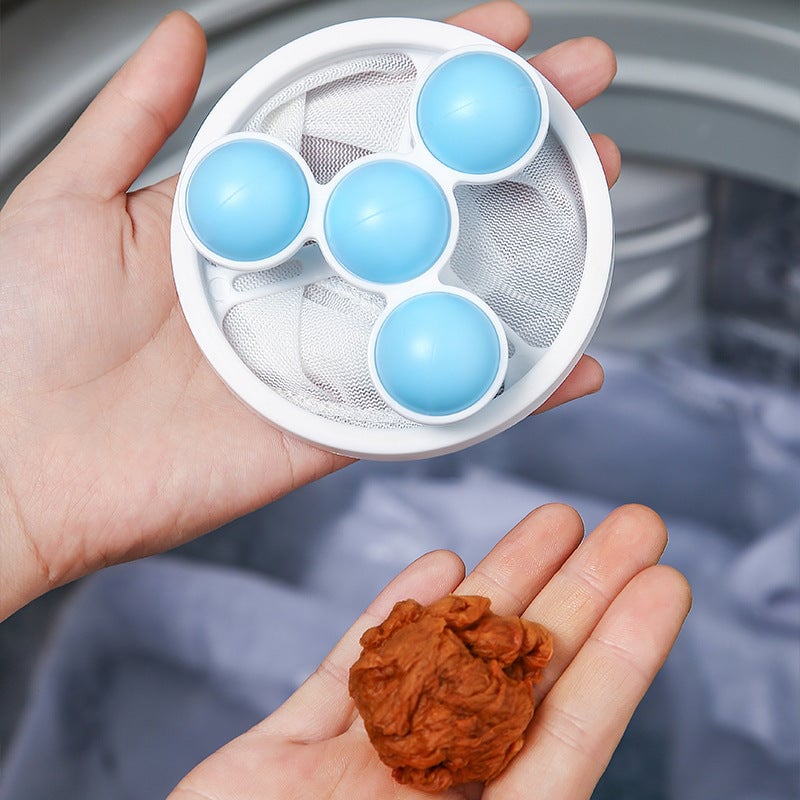 Schwimmender Filterbeutel-Waschball für Waschmaschinen