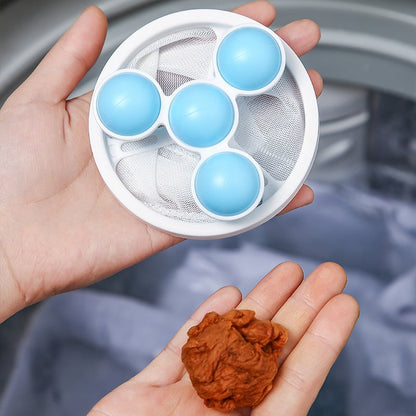 Schwimmender Filterbeutel-Waschball für Waschmaschinen