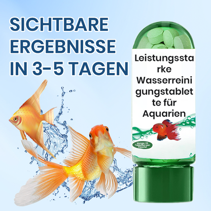 🖤Black Friday 50 % Rabatt 💥🚀Kaufen 3 und erhalten 2 gratis♻️💧Leistungsstarke Wasserreinigungstablette für Aquarien