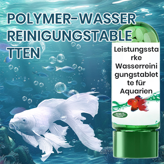 🖤Black Friday 50 % Rabatt 💥🚀Kaufen 3 und erhalten 2 gratis♻️💧Leistungsstarke Wasserreinigungstablette für Aquarien