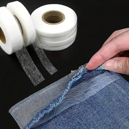 🧵 50% RABATT! 🔧 Bügelband Doppelseitig für Nähen & DIY – Stark Klebend, Waschbar & Ideal Für Säume, Patches & Stoffreparaturen 🪡